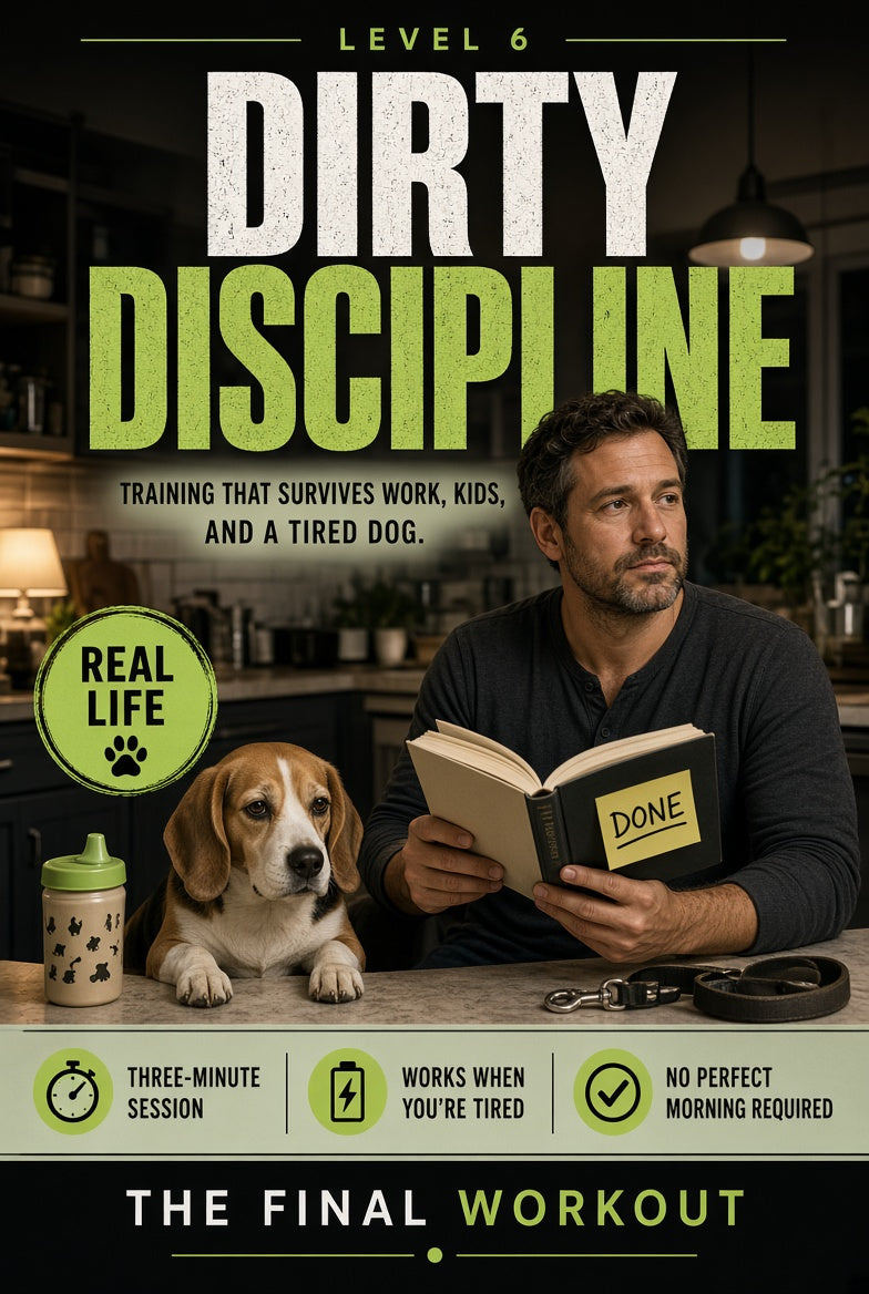 Dirty Discipline - Training That Survives Work, Kids, and a Tired Dog - Level 6